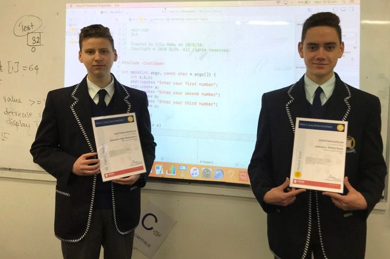 De La Salle's code champions on top of the world